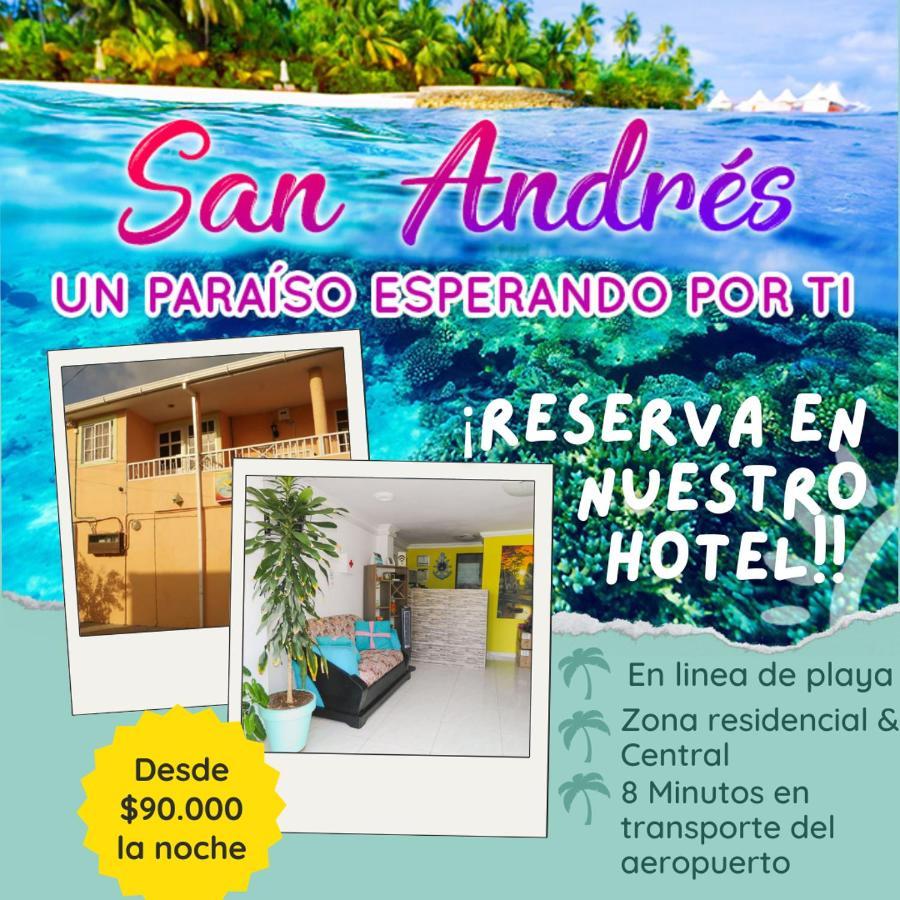 Hostel Stingray San Andrés Exteriör bild